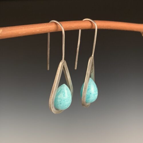 Alternative view of Amazonite "Soul Drop" Earrings