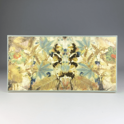 Japanese Maple and Marigold Ecoprint