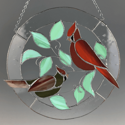 Cardinal Stained Glass