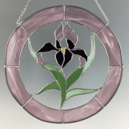 Iris Stained Glass