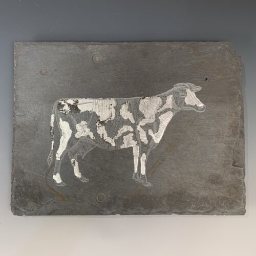 Spotted Cow on Slate