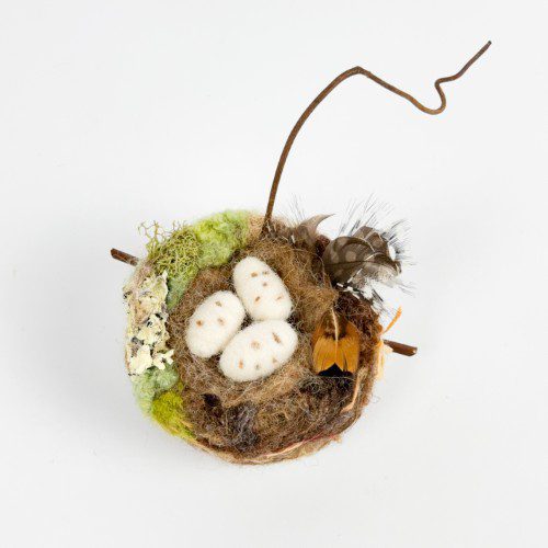 Needle Felted Bird's Nest