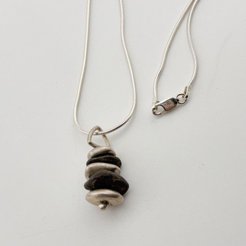 Alternative view of Cairn Pendant