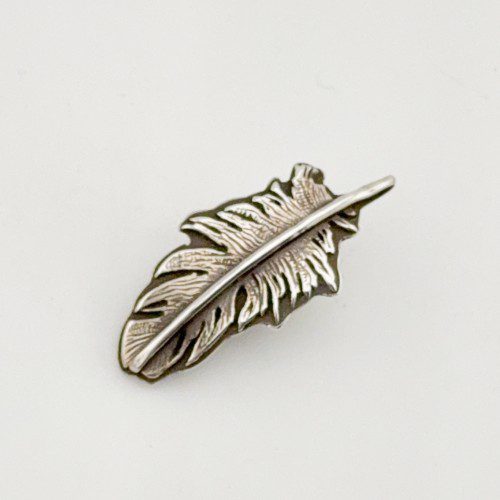 Sterling Silver Feather Pin or Tie Tack