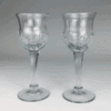 Pair of Glass Goblets