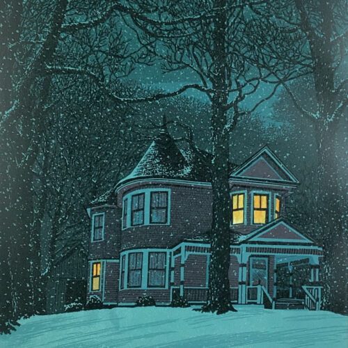 "In for the Night" Serigraph Print