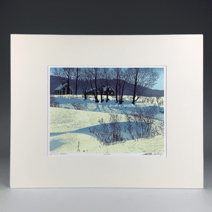 Alternative view of "Jim's Farm" Serigraph Print