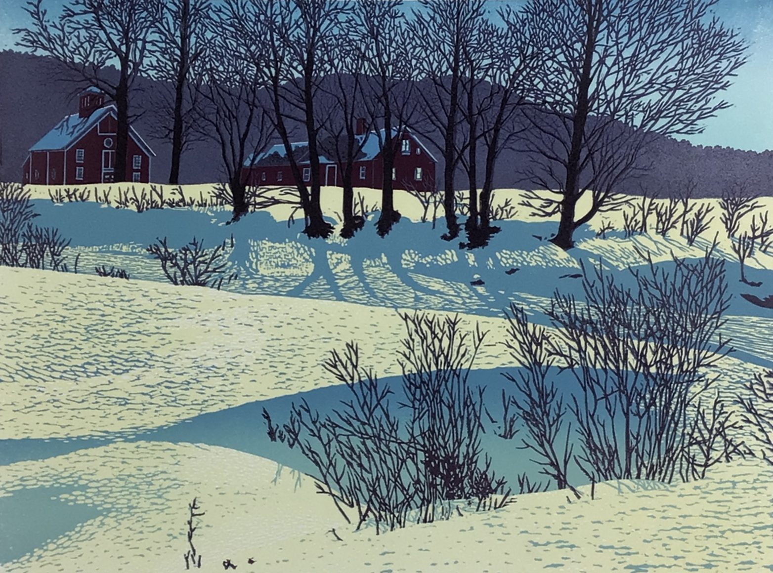 "Jim's Farm" Serigraph Print