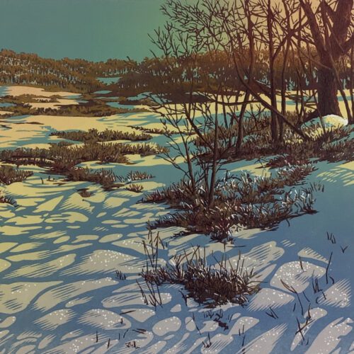 "Short Days Long Shadows" Serigraph Print