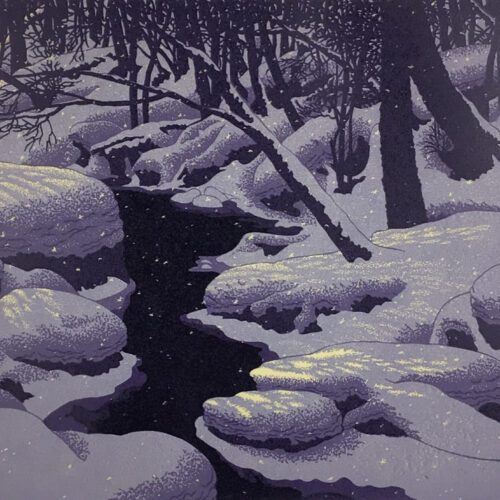 "Winter Blanket" Serigraph Print