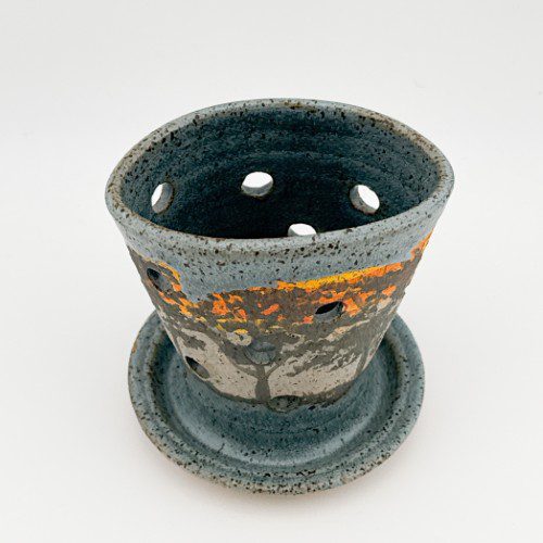 Alternative view of Sunset Orchid Pot