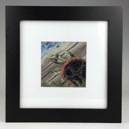 Fabric Collage - "Venturing Out"