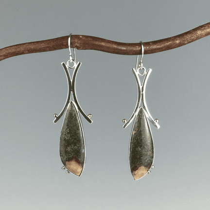 Moss Agate Earrings