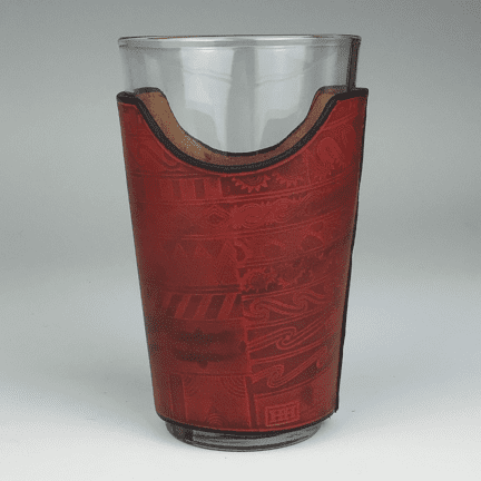 Leather Beer Pint Sleeve