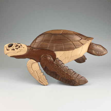 Sea Turtle Intarsia