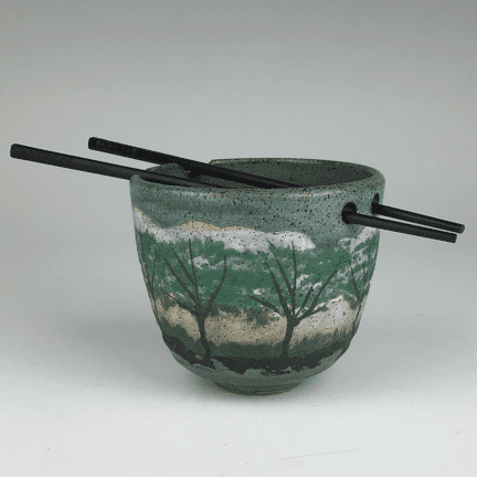 Alternative view of Mountain Slate Rice/Ramen Bowl