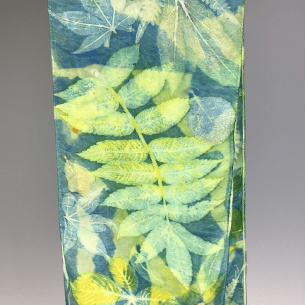 Alternative view of Botanical Silk Scarf
