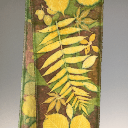 Alternative view of Botanical Wool Scarf