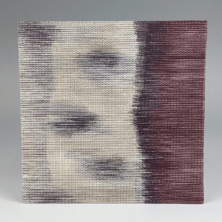 "Birch" Fiber Wall Art