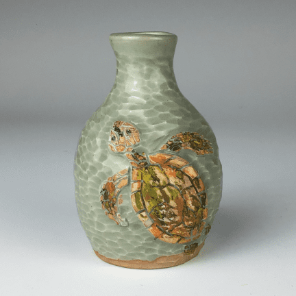 Medium Sea Turtle Vase - Image 3