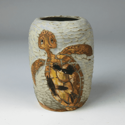 Sea Turtle Vase