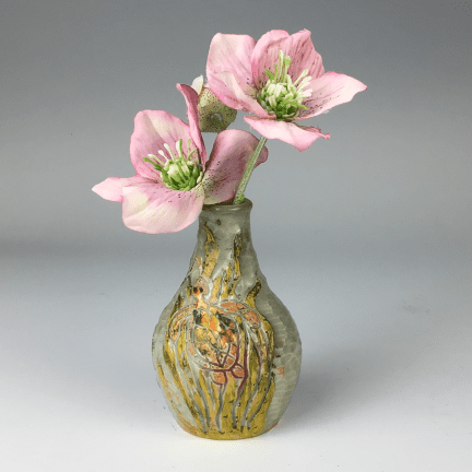 Alternative view of Small Sea Turtle Vase