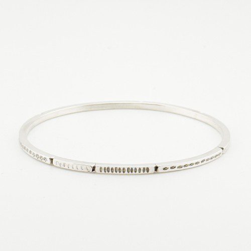 Alternative view of Sterling Silver Bangle Bracelet