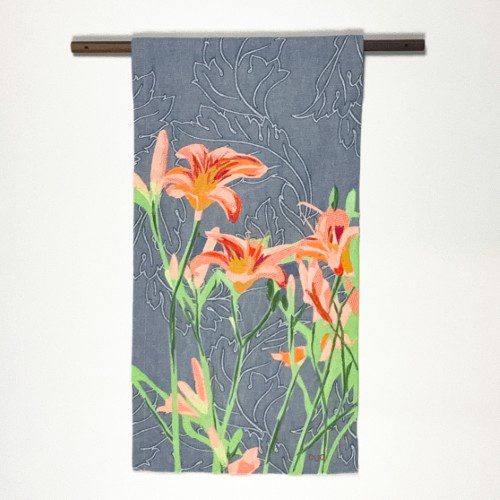 Day Lilies Tapestry