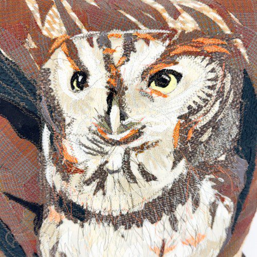 Alternative view of Screech Owl Pillow