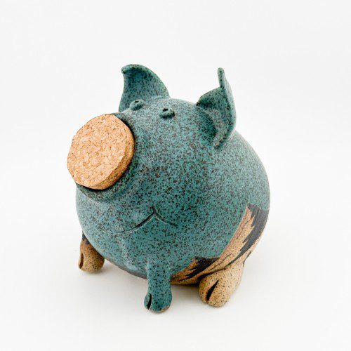Smiling Piggy Bank