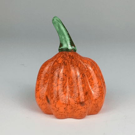 Small Glass Pumpkin