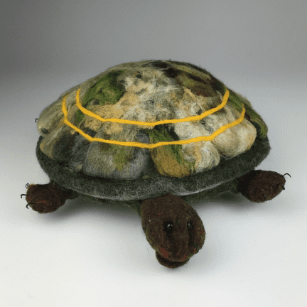 Alternative view of Large Fiber Turtle