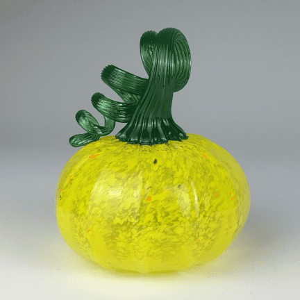 Alternative view of Glass Pumpkin