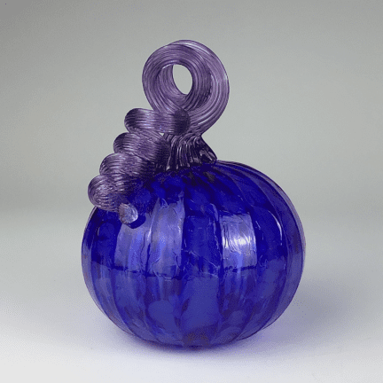 Alternative view of Glass Pumpkin