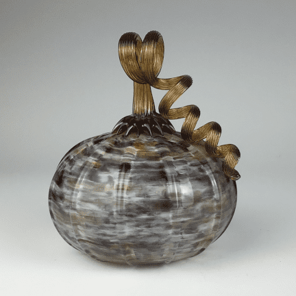 Alternative view of Glass Pumpkin
