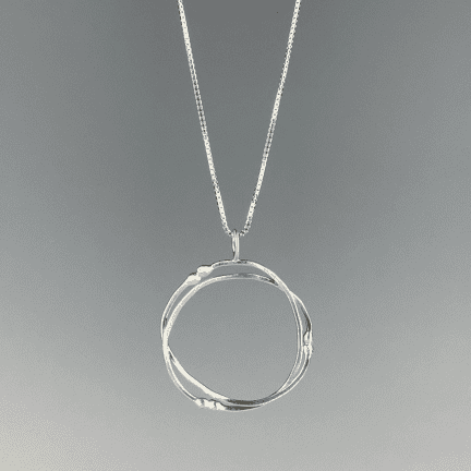 Alternative view of Twisted Twig Pendant