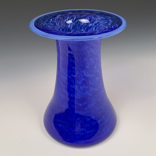 Alternative view of Cobalt Glass Vase