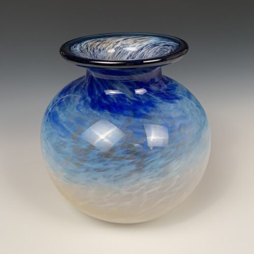 Glass Ocean Vase