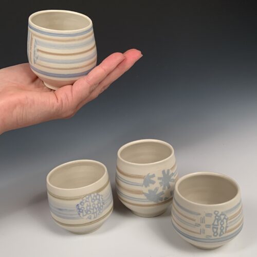 Alternative view of Set of Porcelain Sippers