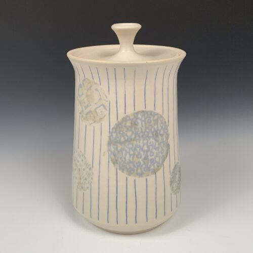 Alternative view of Tall Porcelain Covered Jar