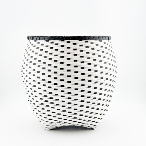 Black and White Paper Cathead Basket