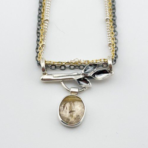 Alternative view of Quartz Necklace