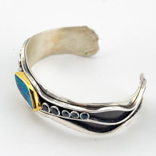 Alternative view of "Water" Cuff Bracelet