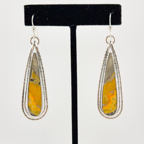 Alternative view of Bumble Bee Jasper Earrings