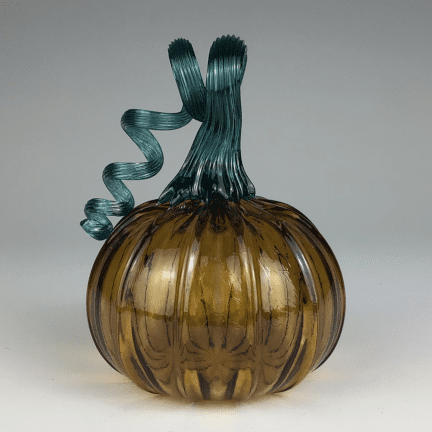 Alternative view of Glass Pumpkin