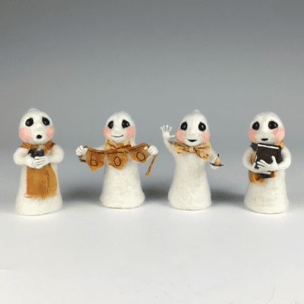 Felted Autumnal Ghost