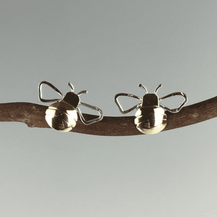 Bee Post Earrings