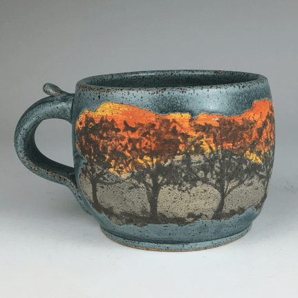 Sunset Barrel Mug