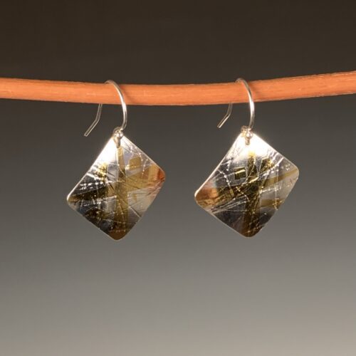 Alternative view of 24K Keumboo & Sterling Earrings