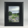 "View from Pitcher Mountain" Framed Fiber Wall Art